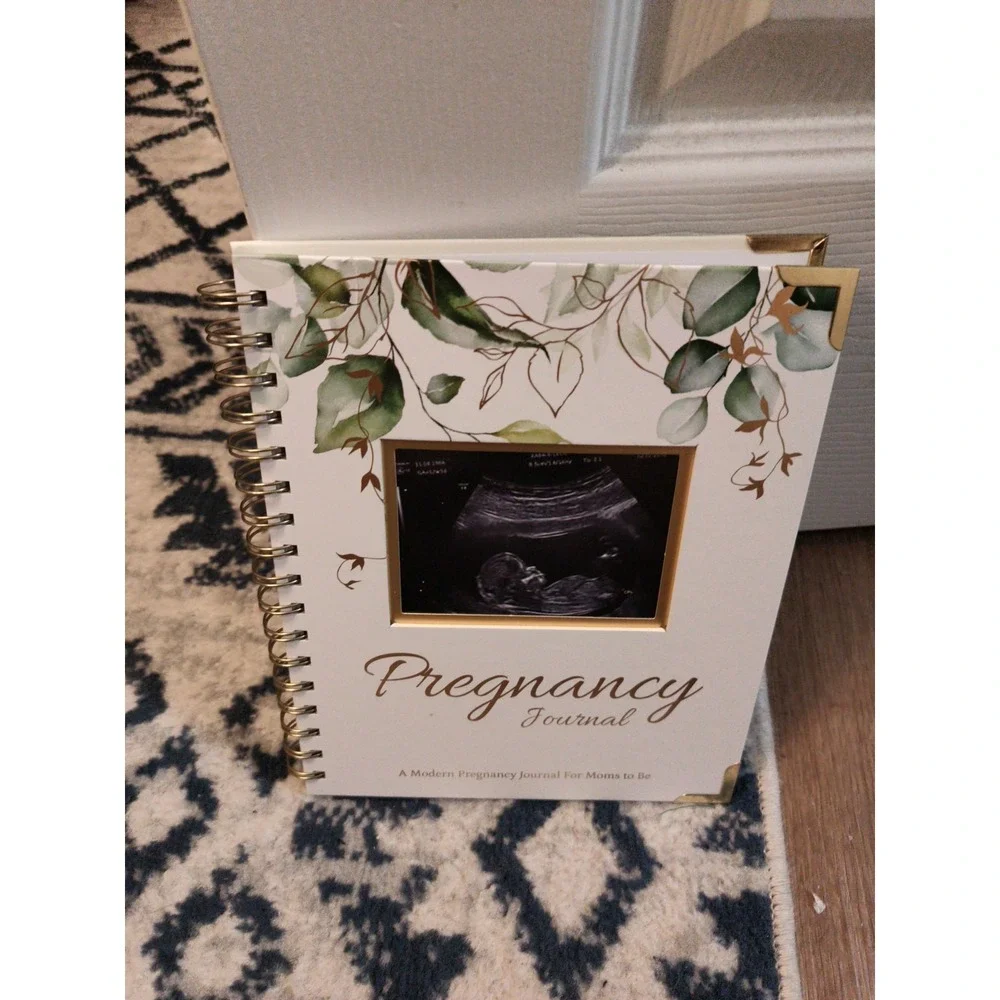 Pregnancy Journal for First Time Moms Gifts - 90 Pages Hardcover Pregnancy New